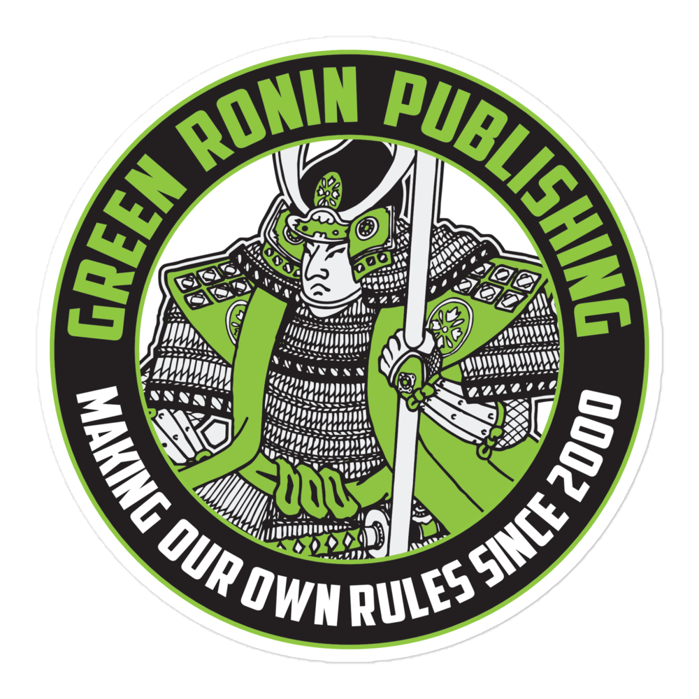 Green Ronin Logo bubble-free stickers (3 sizes)