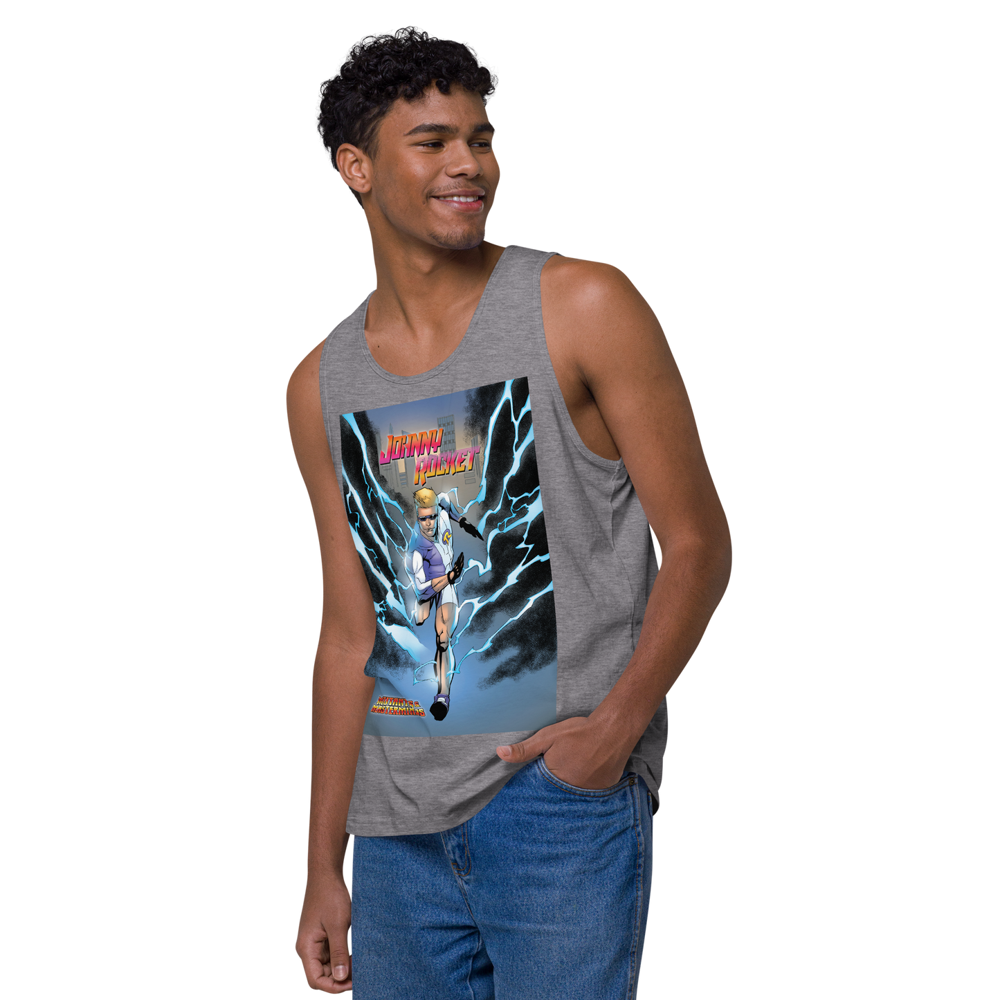 Johnny Rocket premium tank top