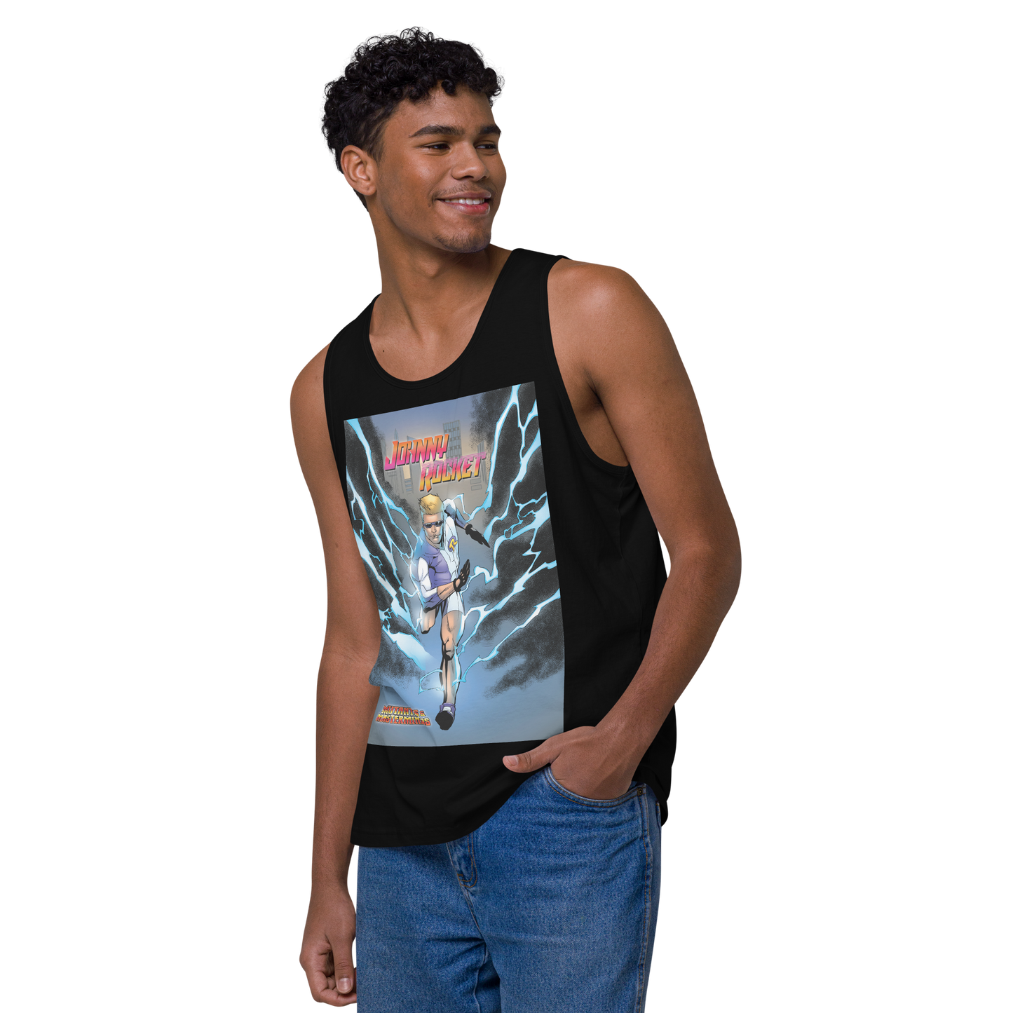 Johnny Rocket premium tank top