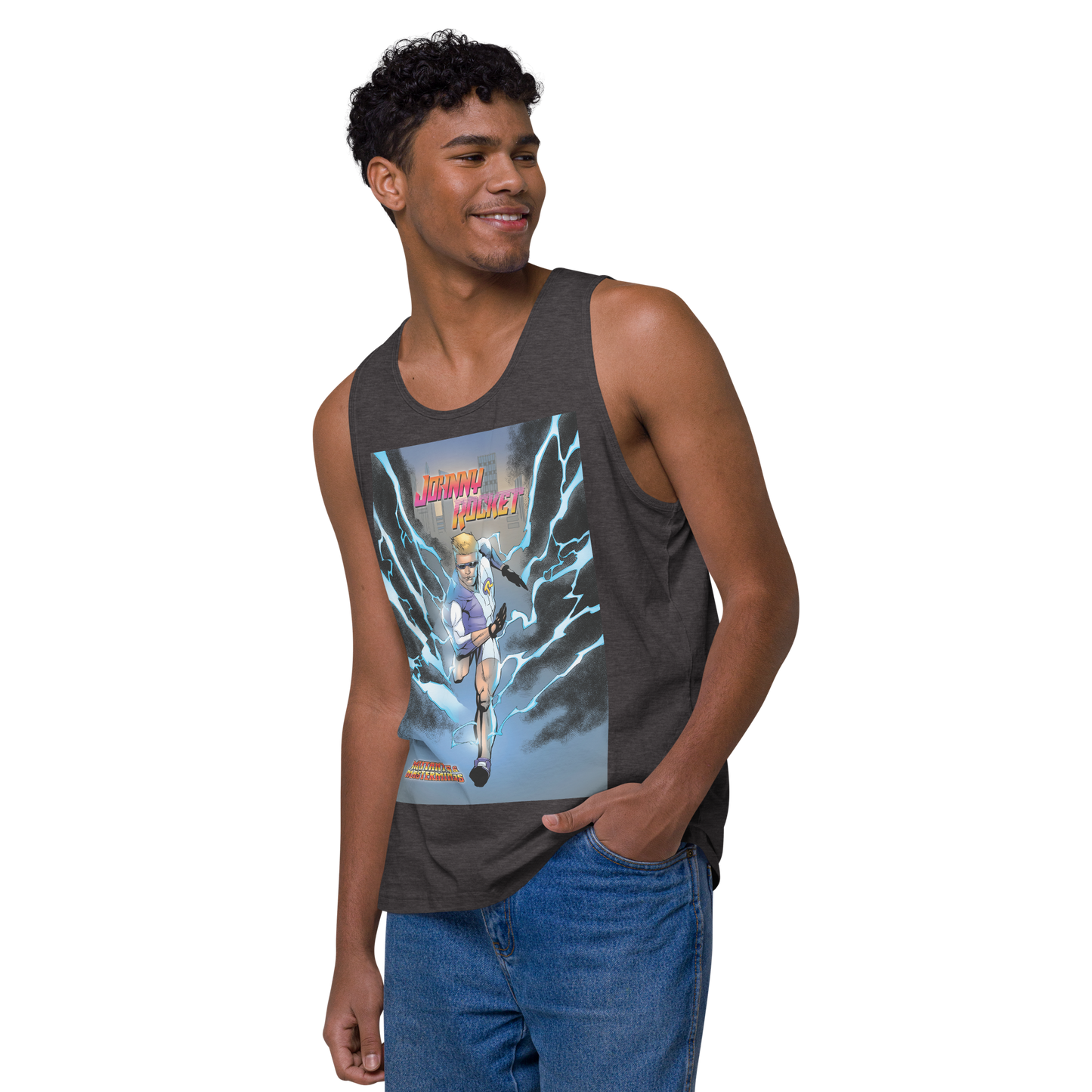 Johnny Rocket premium tank top