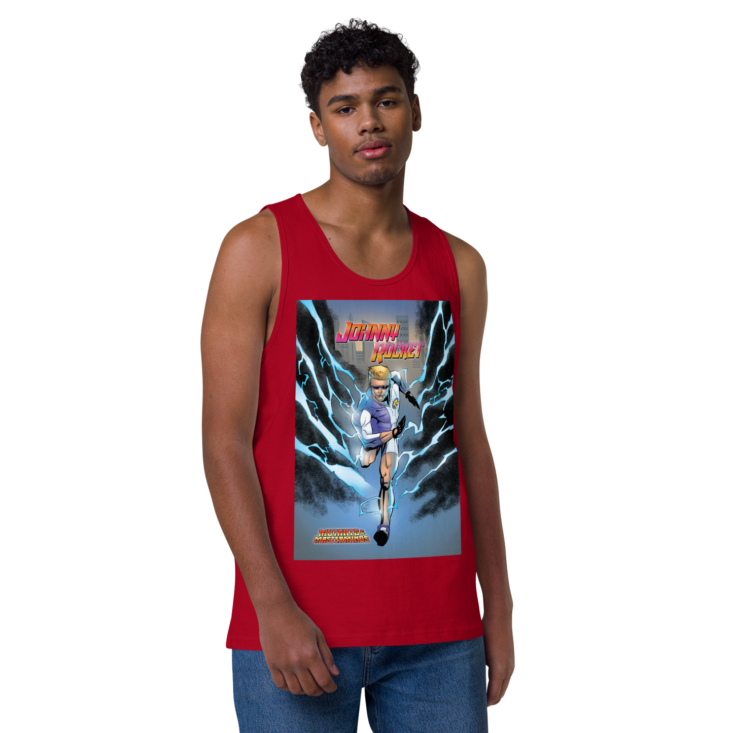 Johnny Rocket premium tank top