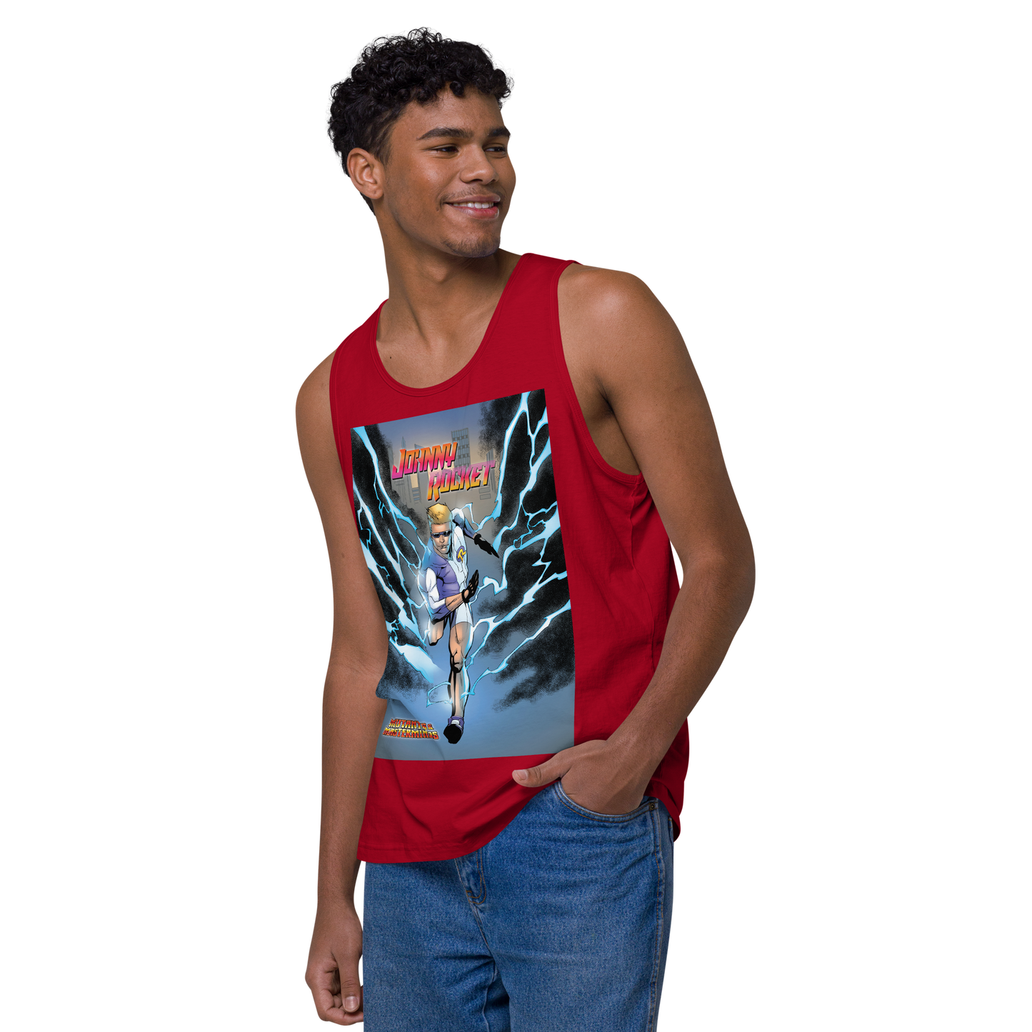 Johnny Rocket premium tank top