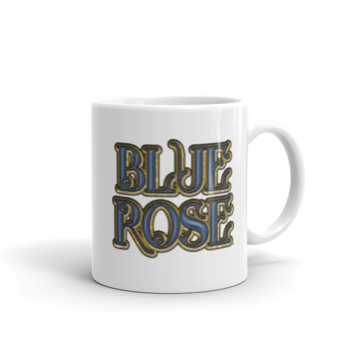 Blue Rose Logo Mug