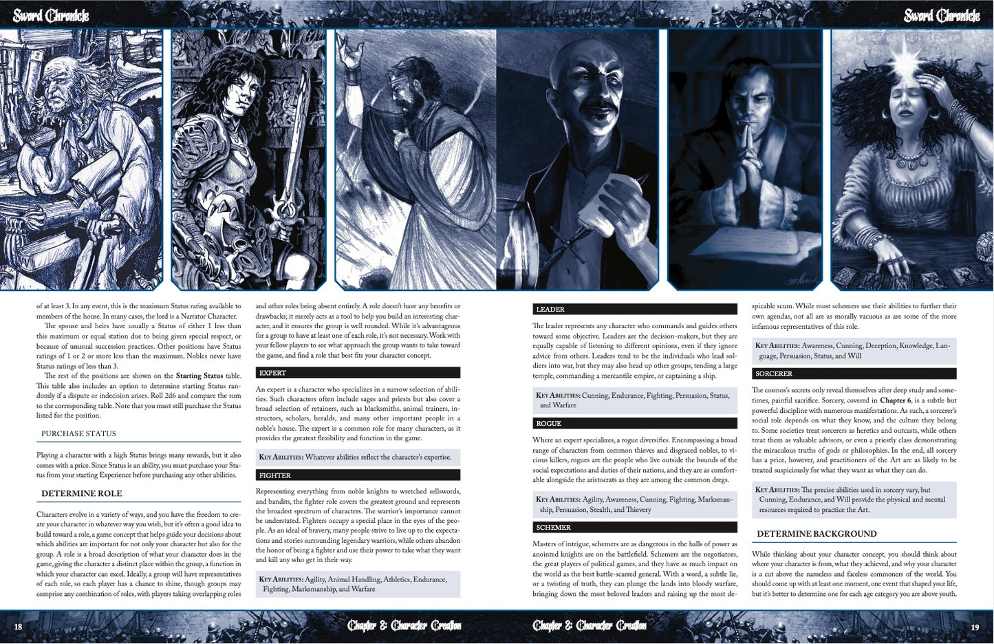 Sword Chronicle: Feudal Fantasy Roleplaying (PDF)