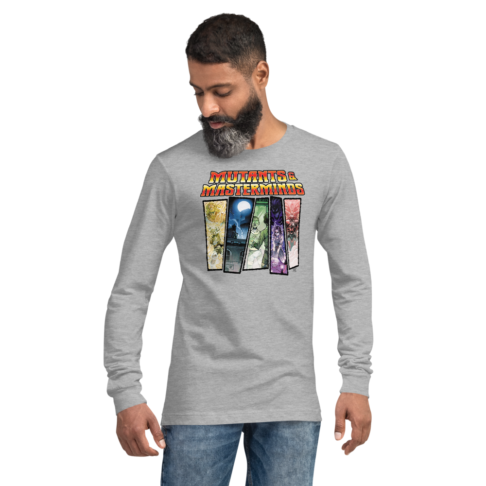 Mutants & Masterminds: Domenico Neziti Long-Sleeve Unisex Tee