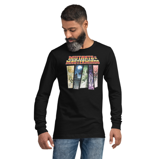 Mutants & Masterminds: Domenico Neziti Long-Sleeve Unisex Tee