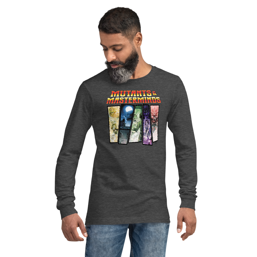 Mutants & Masterminds: Domenico Neziti Long-Sleeve Unisex Tee