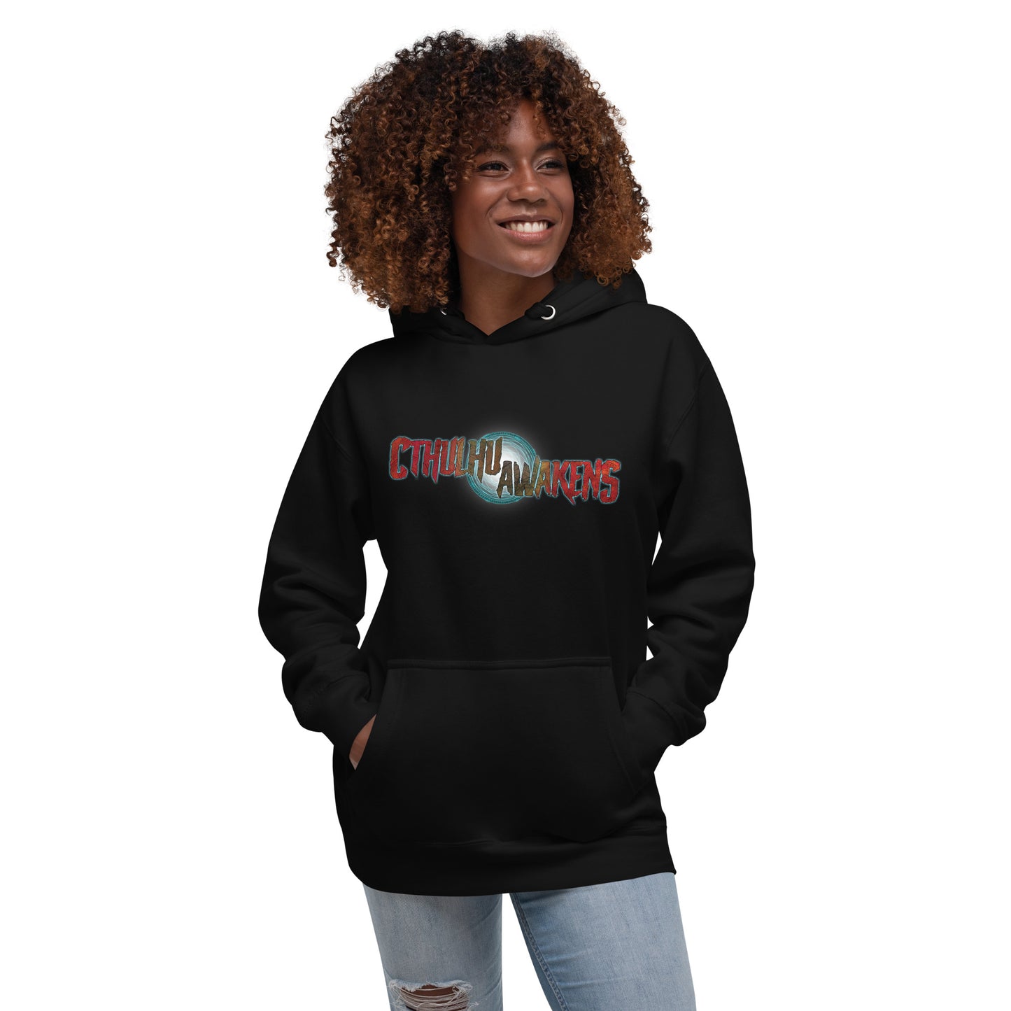 Cthulhu Awakens Logo Unisex Hoodie