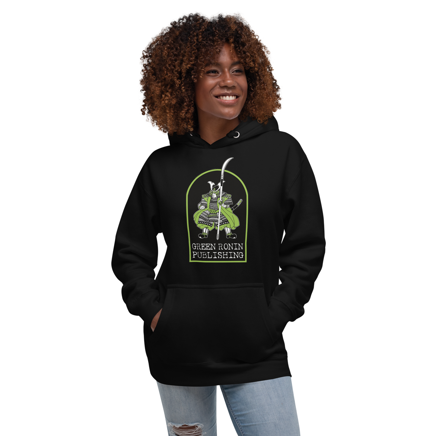 Classic Green Ronin Logo Unisex Hoodie