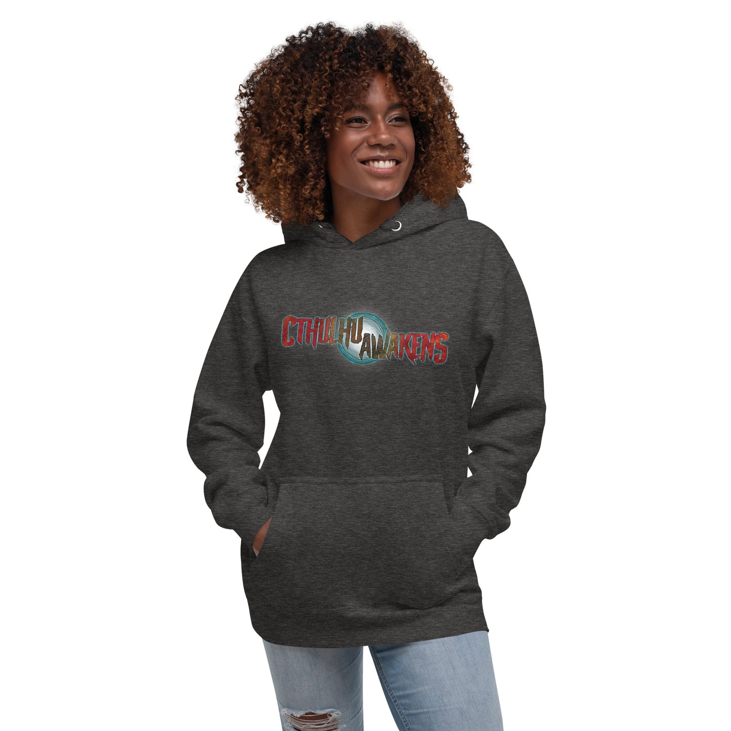 Cthulhu Awakens Logo Unisex Hoodie