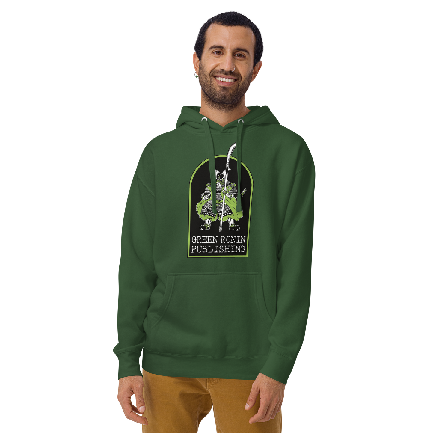 Classic Green Ronin Logo Unisex Hoodie