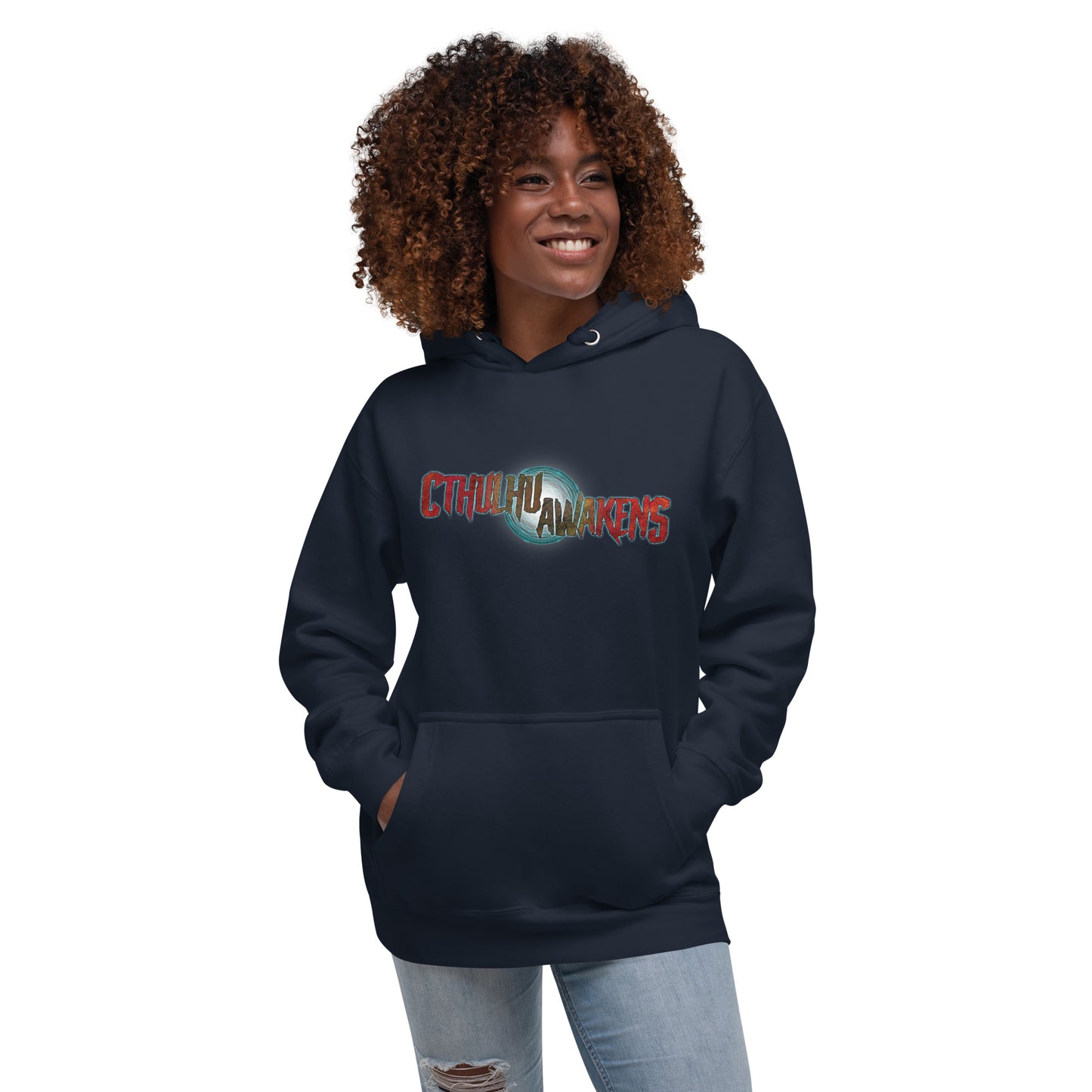 Cthulhu Awakens Logo Unisex Hoodie