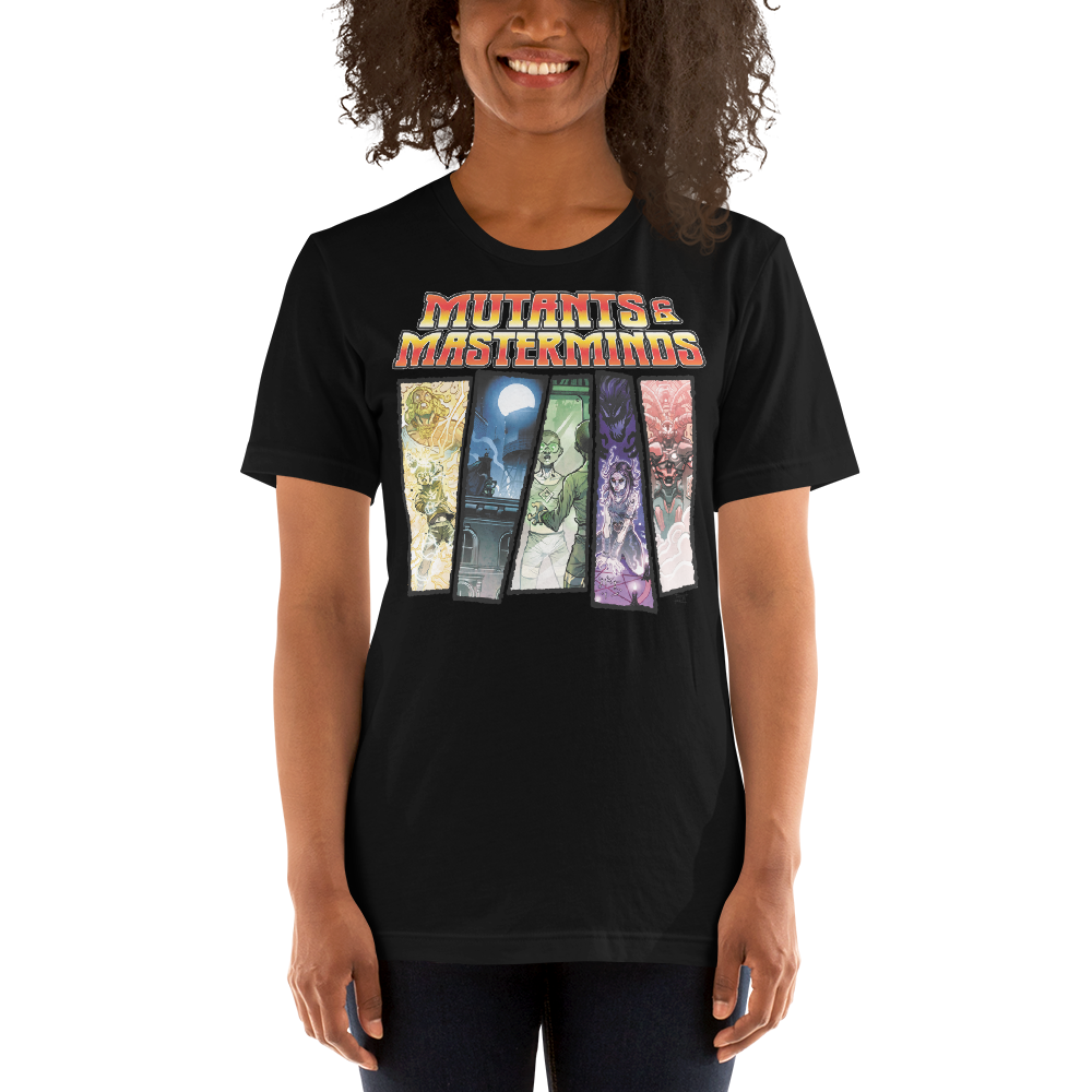 Domenico Neziti Mutants & Masterminds Short-Sleeve Unisex T-Shirt